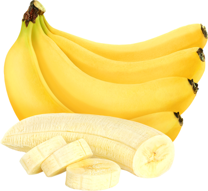 Peeled Banana Bunch