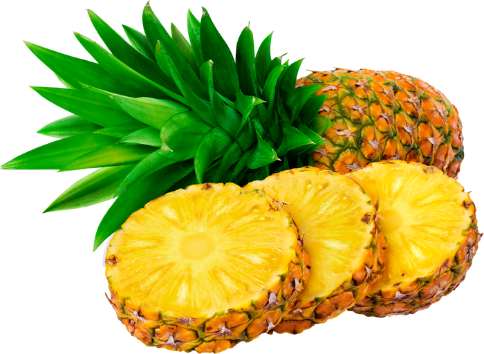 Pineapple Isolated on Transparent Background